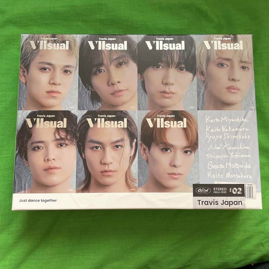 Travis Japan VIIsual FC限定盤ブルーレイポストカードミラー 11/08更新】Travis Japan 2ndアルバム「VIIsual」12月4日発売300